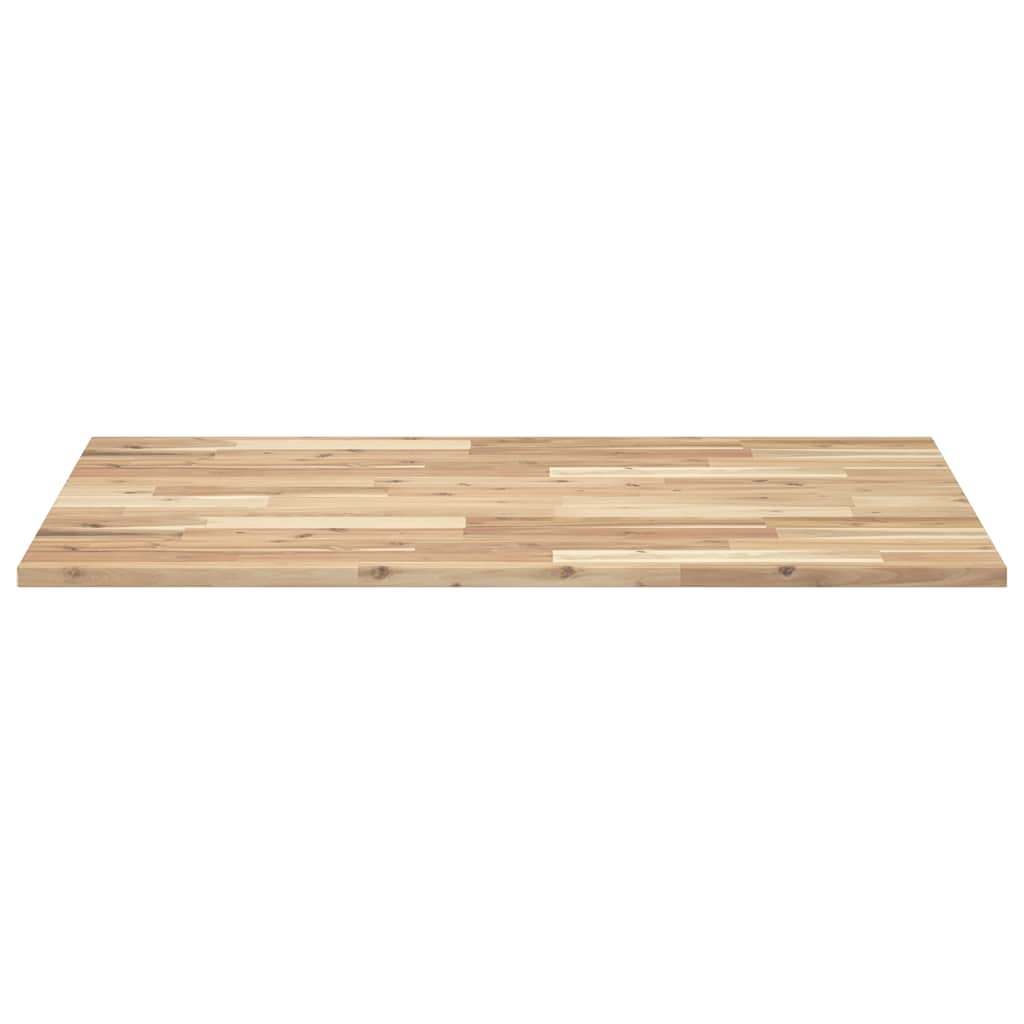 Table Top Rectangular 100x70x2 cm Solid Wood Acacia