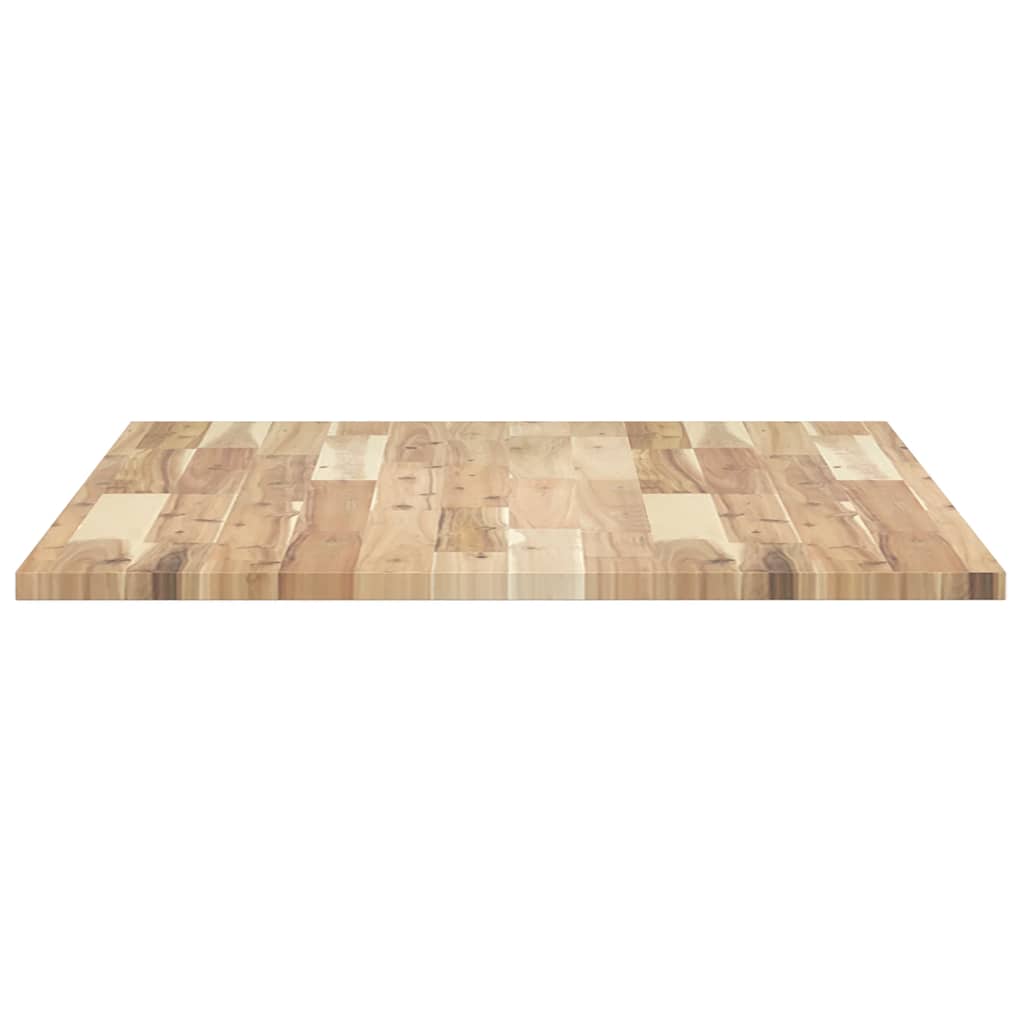 Table Top Rectangular 100x70x2 cm Solid Wood Acacia