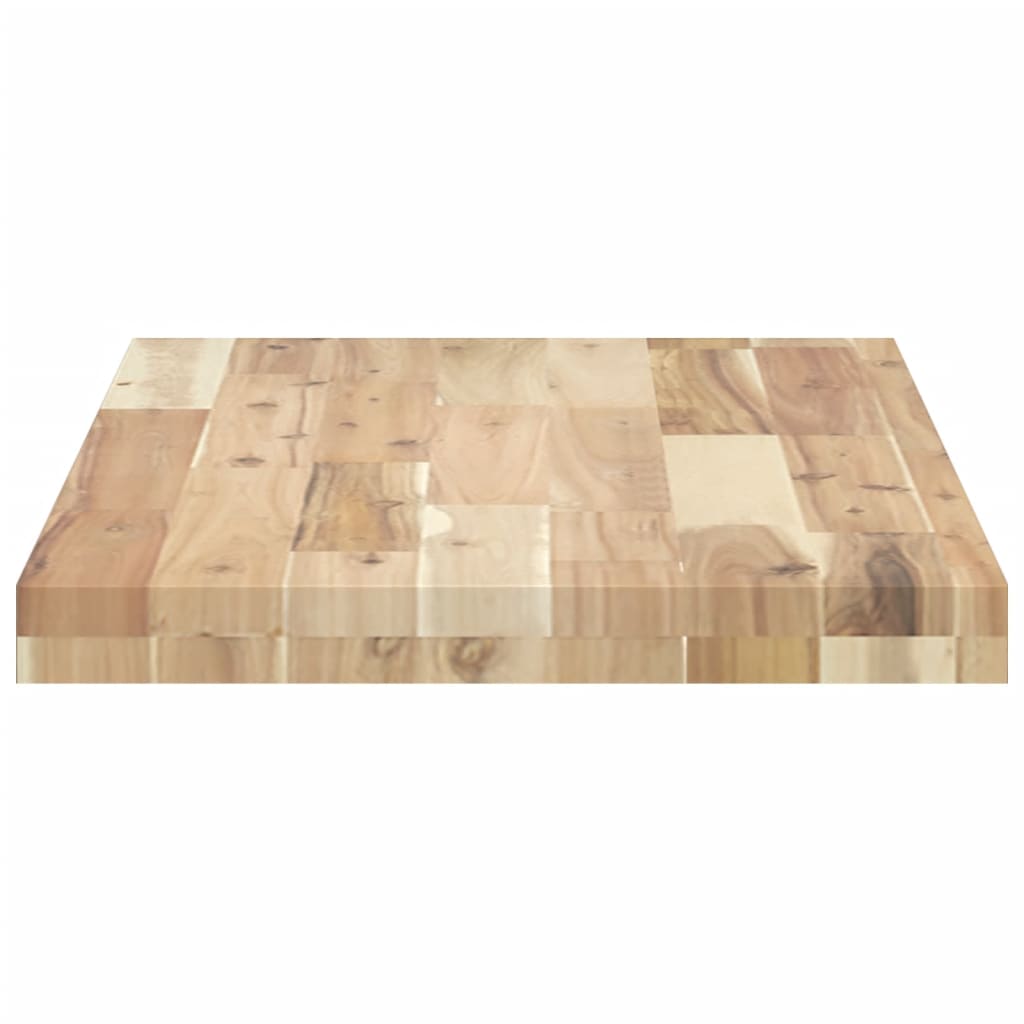 vidaXL Table Top 60x40x4 cm Rectangular Solid Wood Acacia