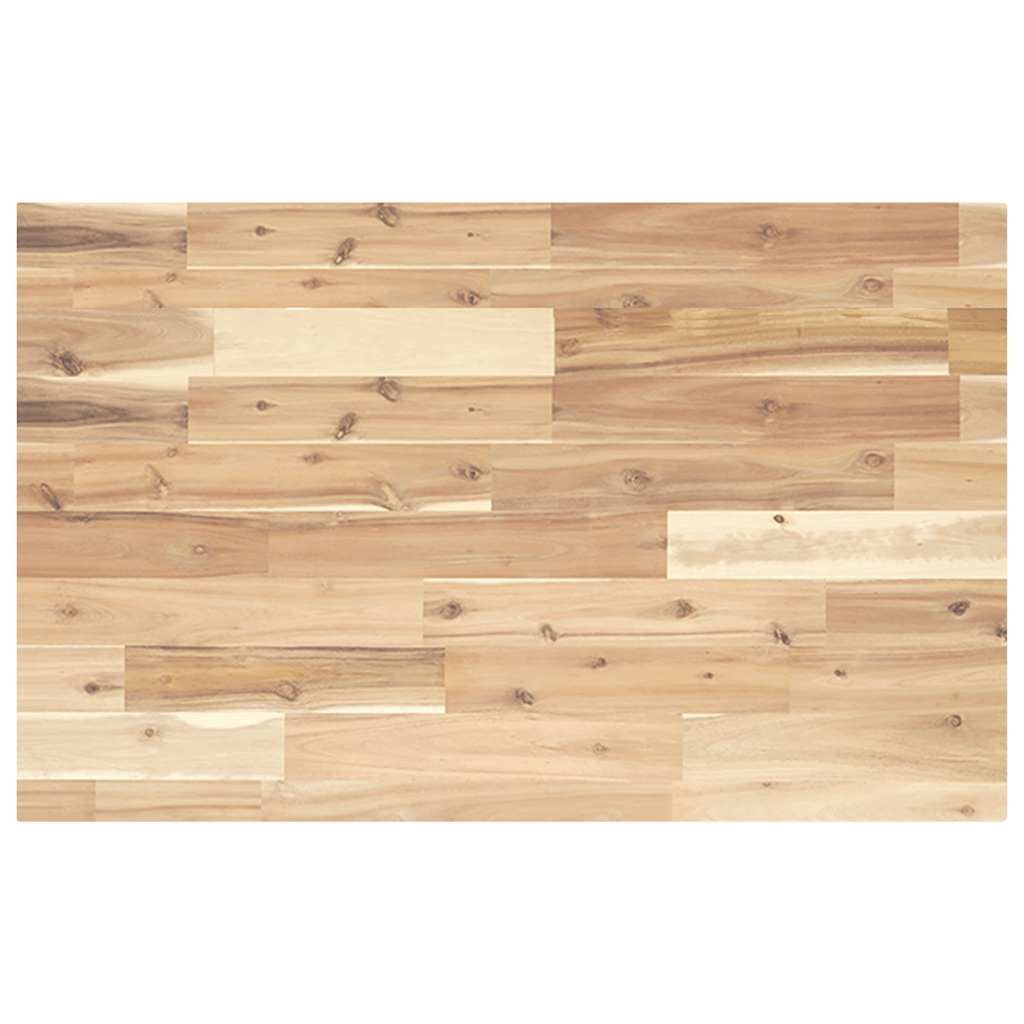 Table Top Rectangular 60x50x4 cm Solid Wood Acacia