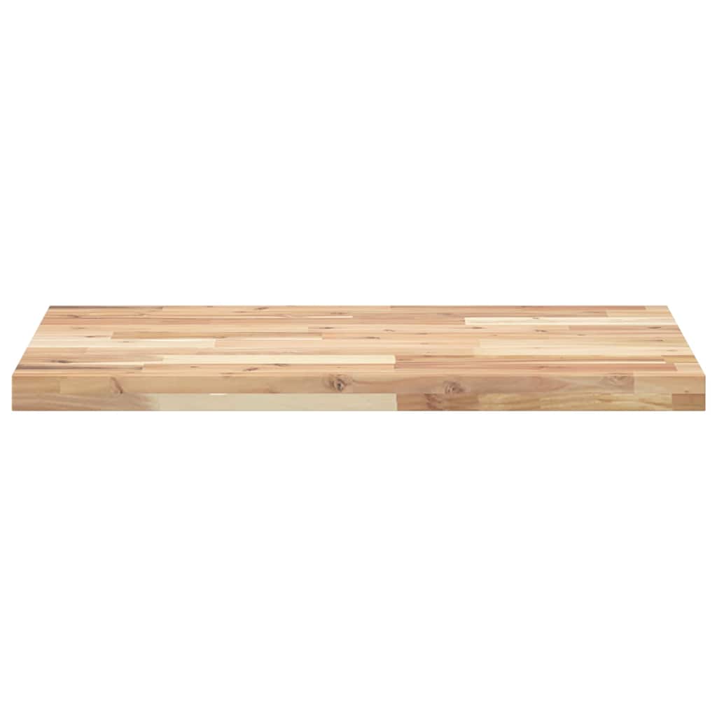 Table Top Rectangular 60x50x4 cm Solid Wood Acacia