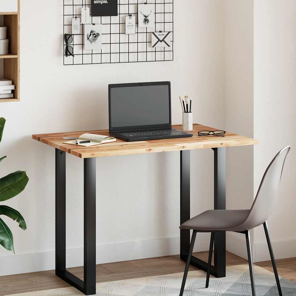 Table Top Rectangular 80x70x2 cm Solid Wood Acacia