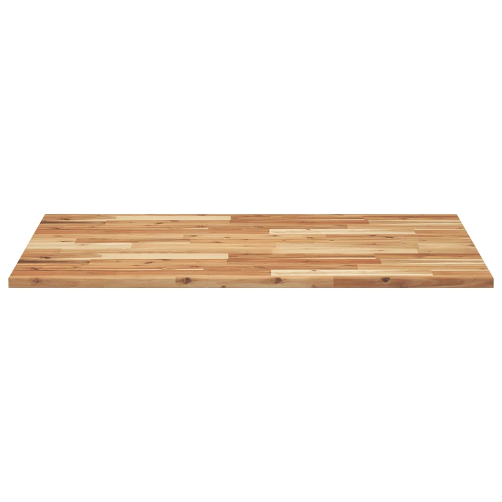 Table Top Rectangular 80x70x2 cm Solid Wood Acacia