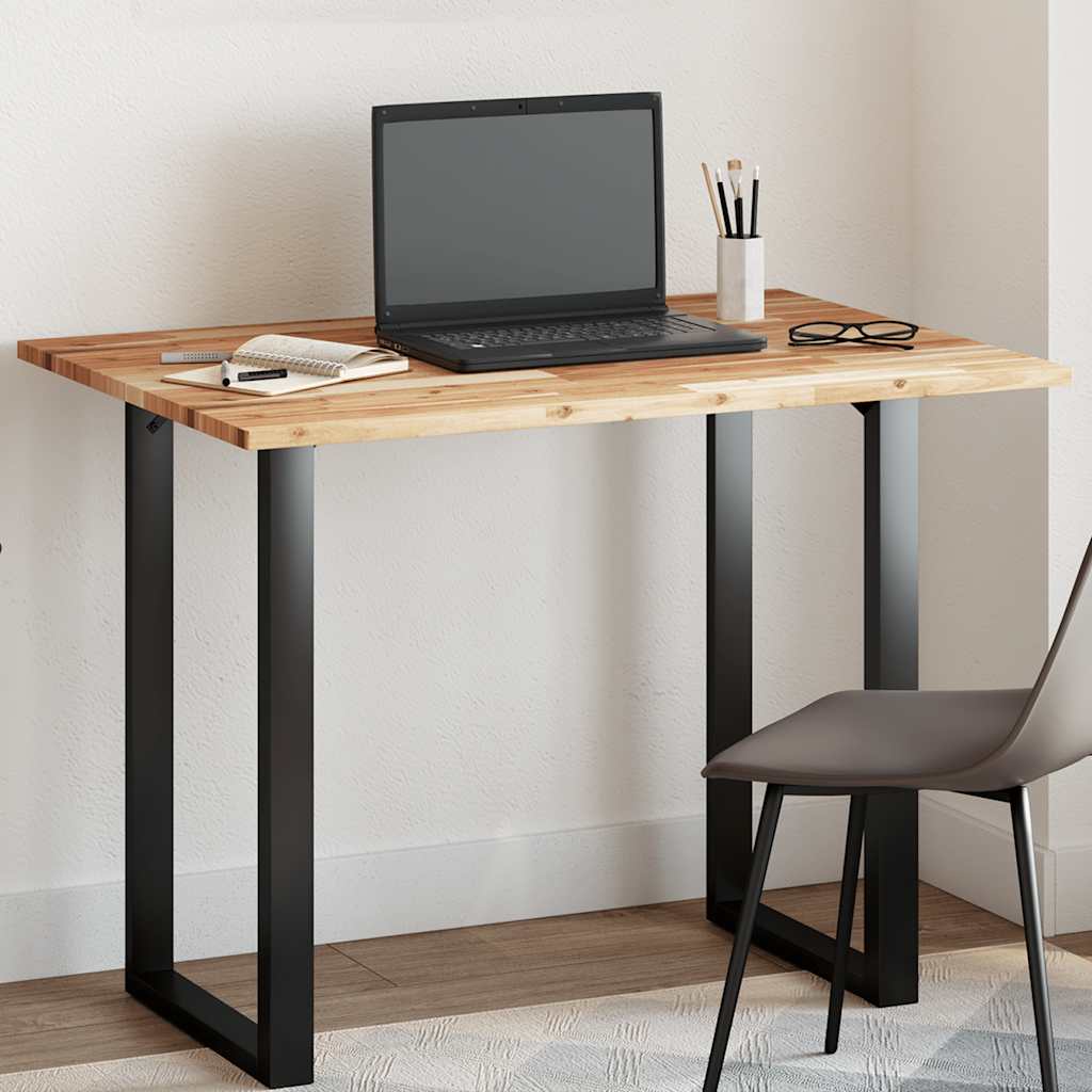 Table Top Rectangular 80x70x2 cm Solid Wood Acacia