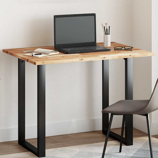 Table Top Rectangular 80x70x2 cm Solid Wood Acacia