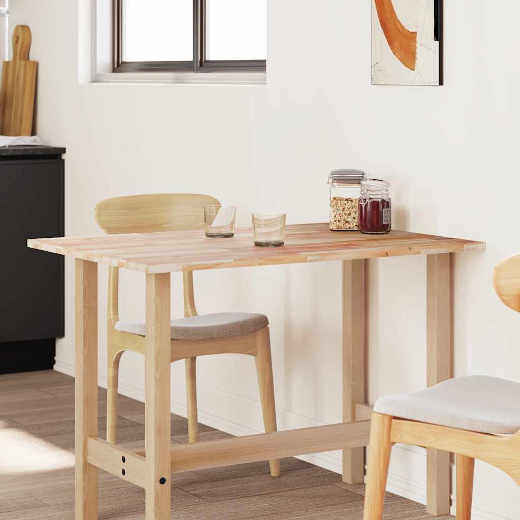 Table Top Rectangular 100x70x2 cm Solid Wood Acacia