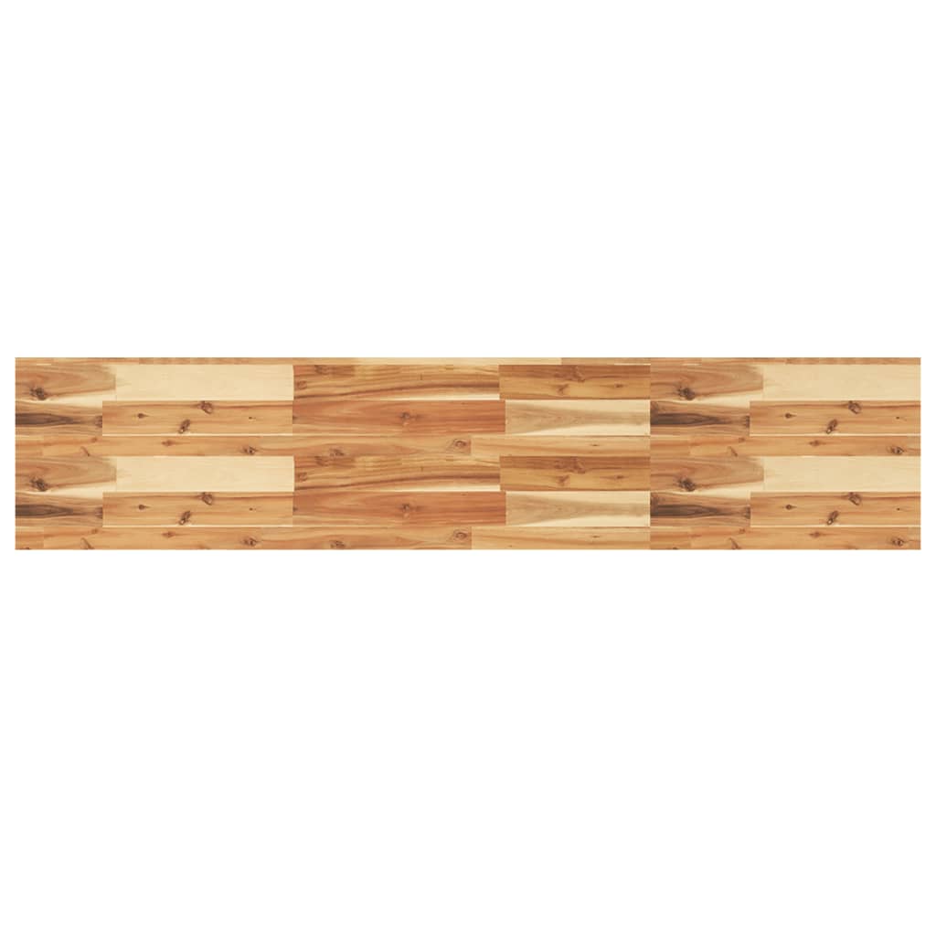 vidaXL Table Top 120x30x4 cm Rectangular Solid Wood Acacia