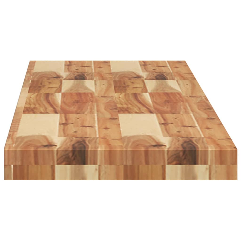 vidaXL Table Top 140x30x4 cm Rectangular Solid Wood Acacia