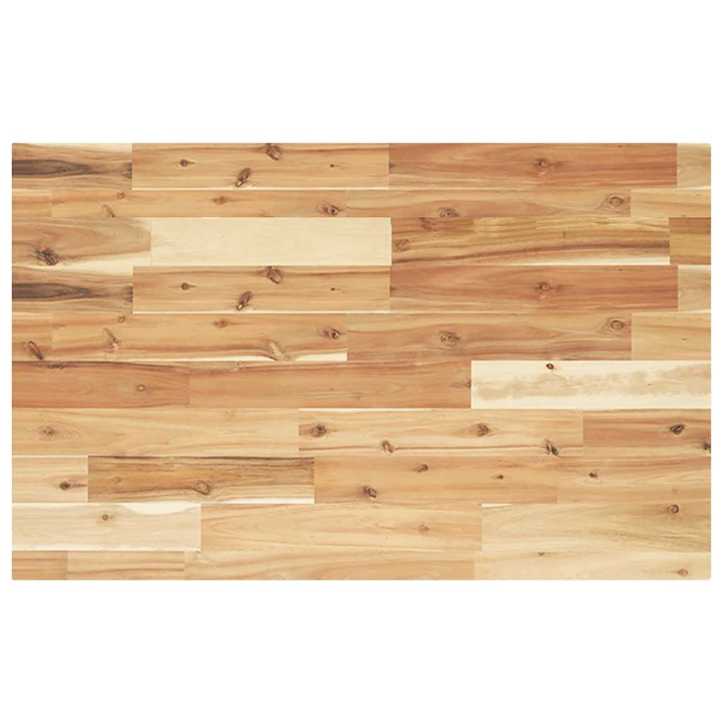 Table Top Rectangular 60x50x4 cm Solid Wood Acacia