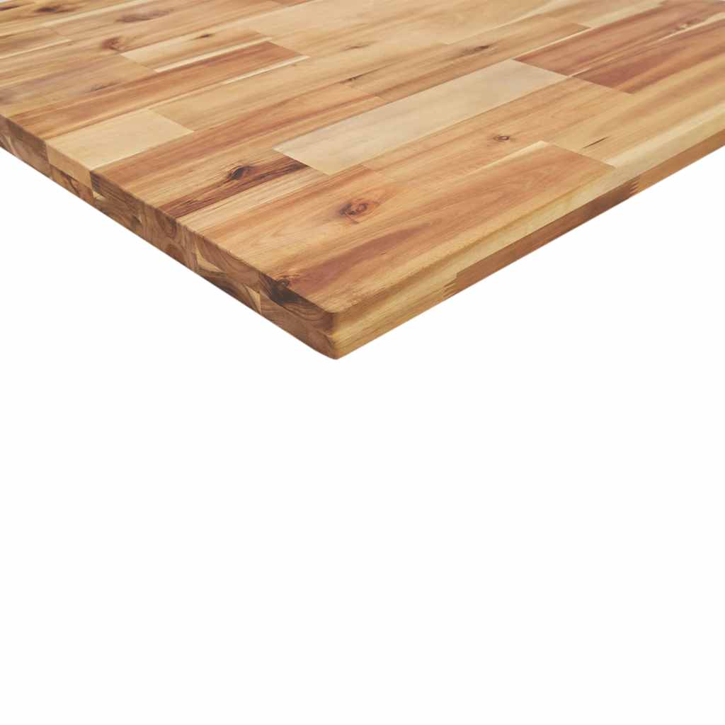 Table Top Rectangular 60x50x4 cm Solid Wood Acacia