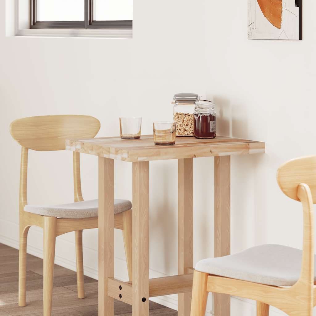 Table Top Rectangular 100x50x4 cm Solid Wood Acacia