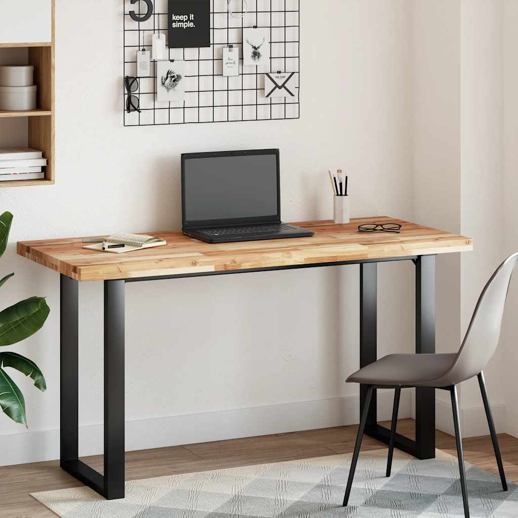 Table Top Rectangular 120x60x4 cm Solid Wood Acacia