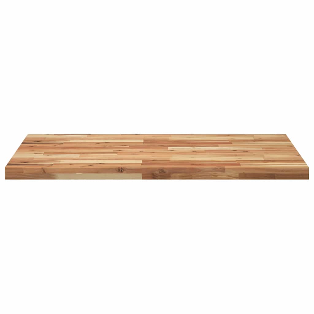 Table Top Rectangular 80x70x4 cm Solid Wood Acacia