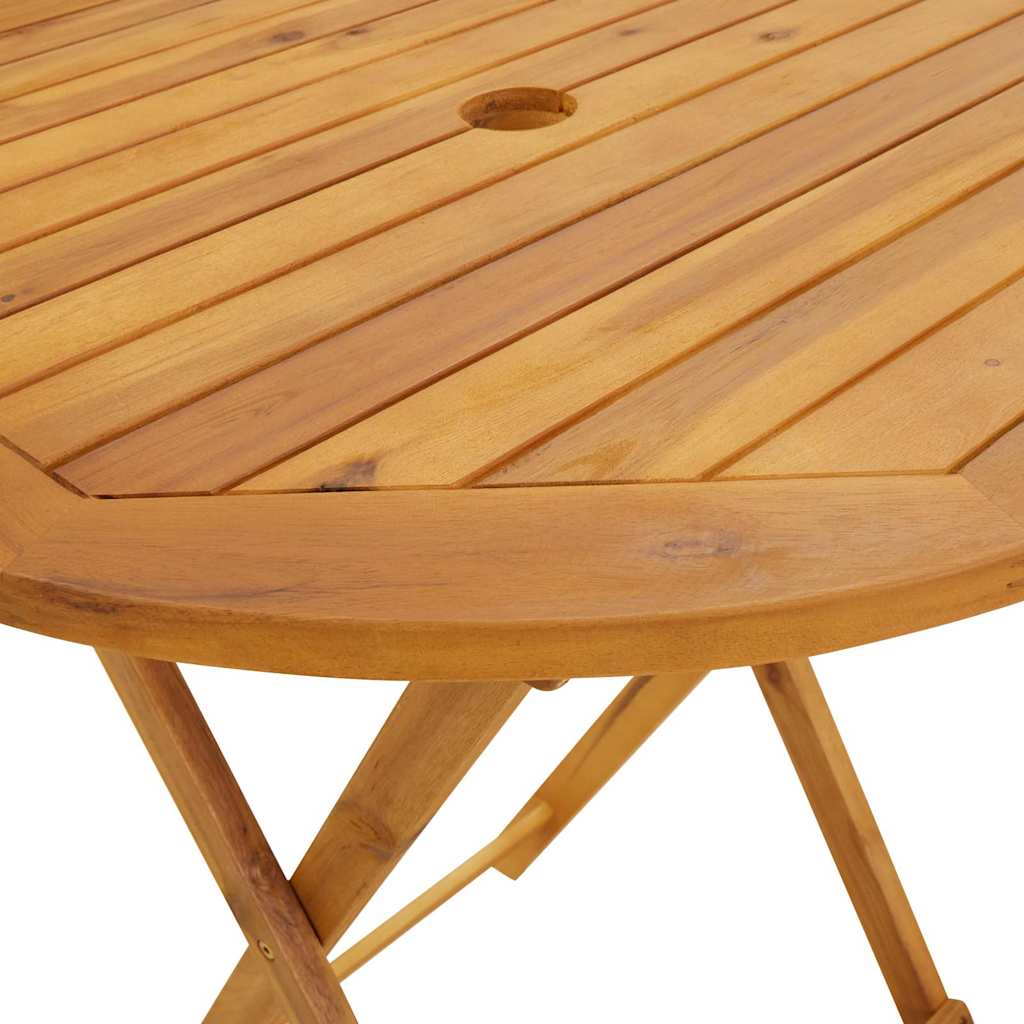 Bistro Set | Black | Solid acacia wood and polypropylene | Small