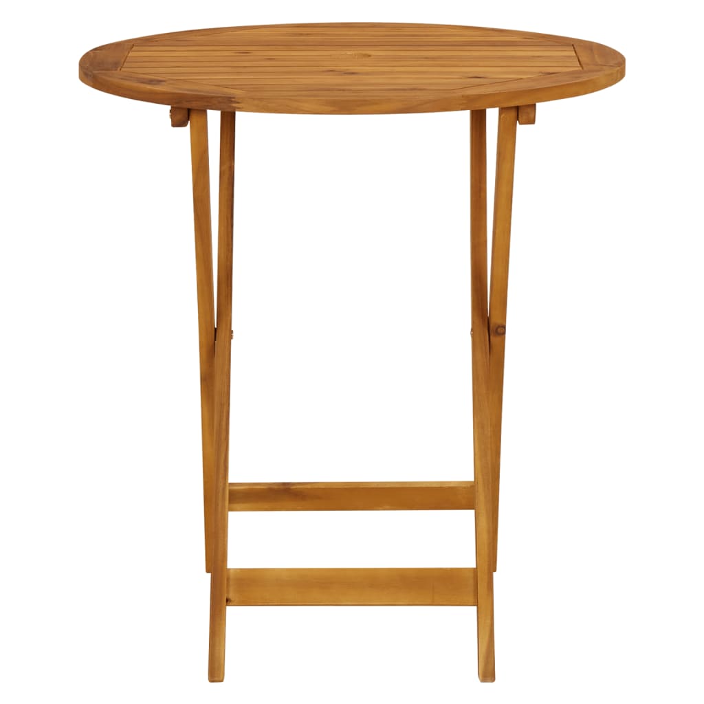 Bistro Set | Taupe, Wood | Solid acacia wood, polyester fabric | Medium