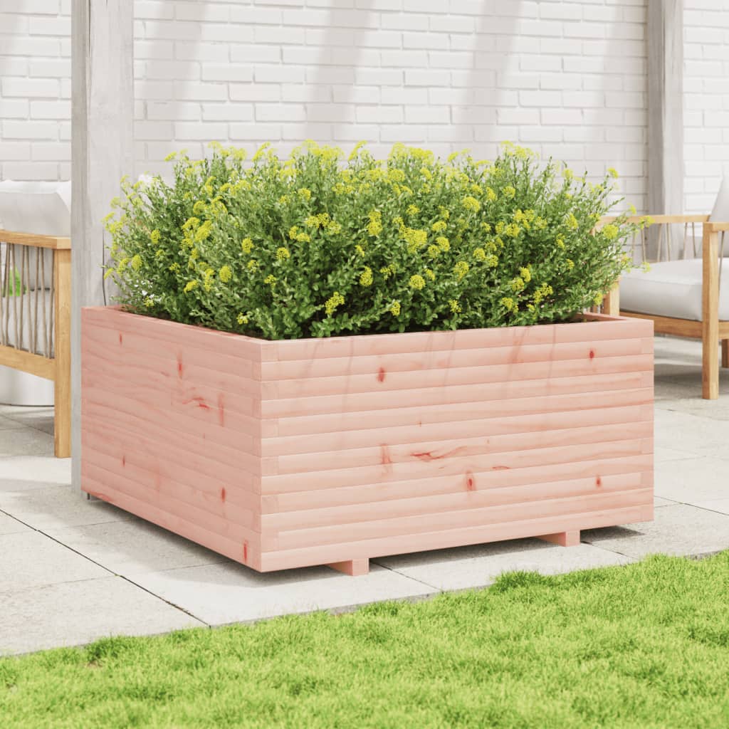 vidaXL Garden Planter 100x100x49.5 cm Solid Wood Douglas