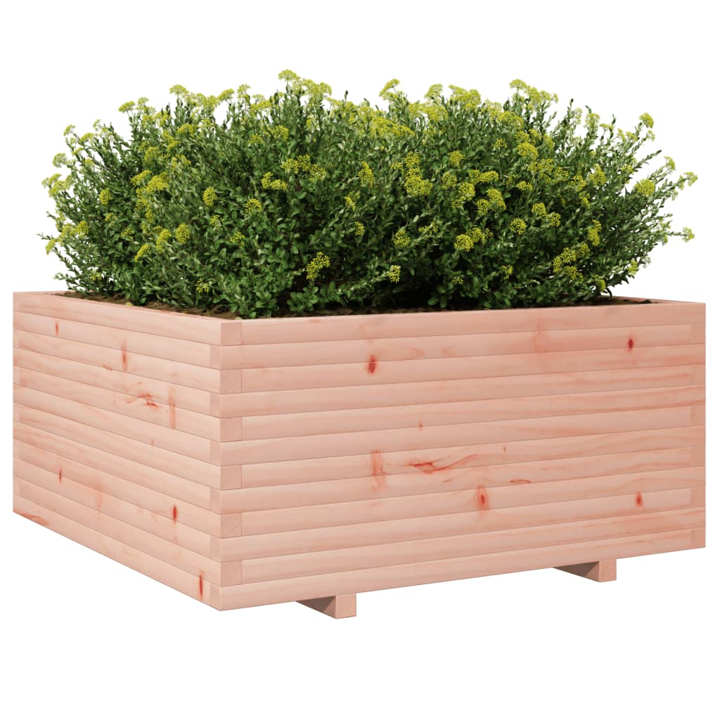 vidaXL Garden Planter 100x100x49.5 cm Solid Wood Douglas