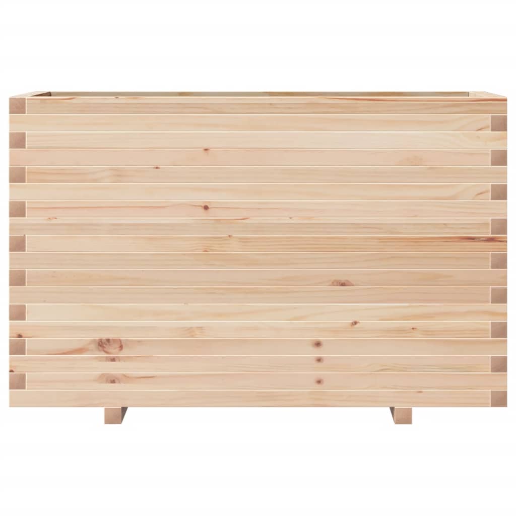 vidaXL Garden Planter 110x40x72 cm Solid Wood Pine