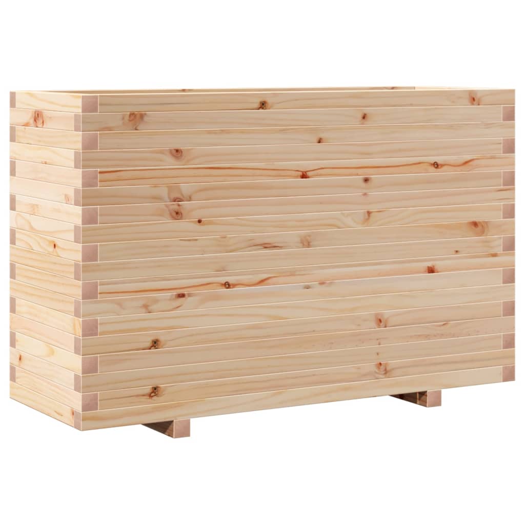 vidaXL Garden Planter 110x40x72 cm Solid Wood Pine