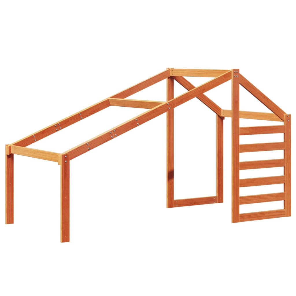 Bunk Bed without Mattress Wax Brown 90x190 cm Single Solid Wood Pine