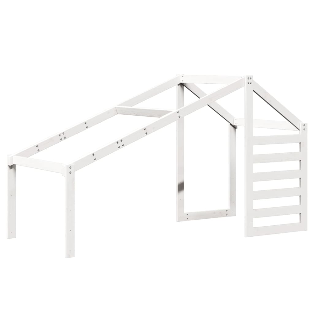 Bunk Bed without Mattress White 90x200 cm Solid Wood Pine