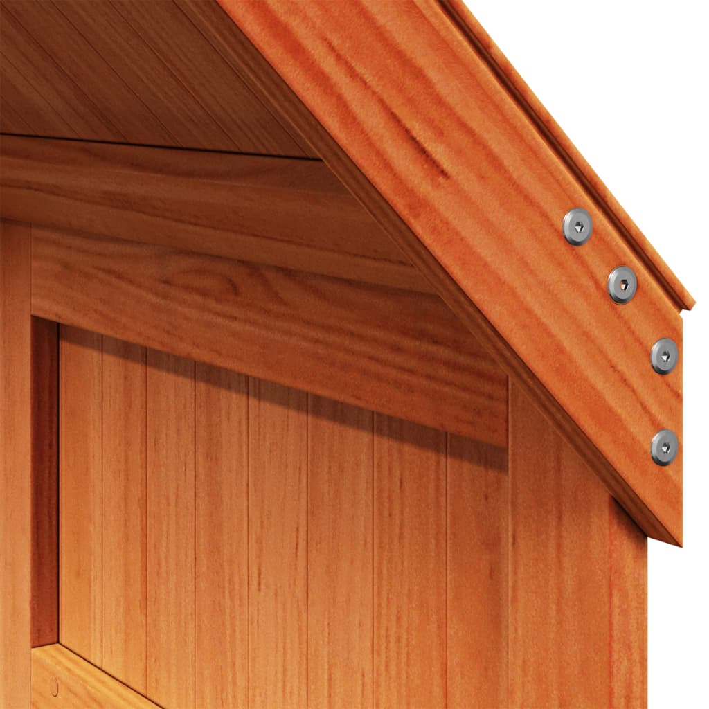 Bunk Bed without Mattress Wax Brown 80x200 cm Solid Wood Pine