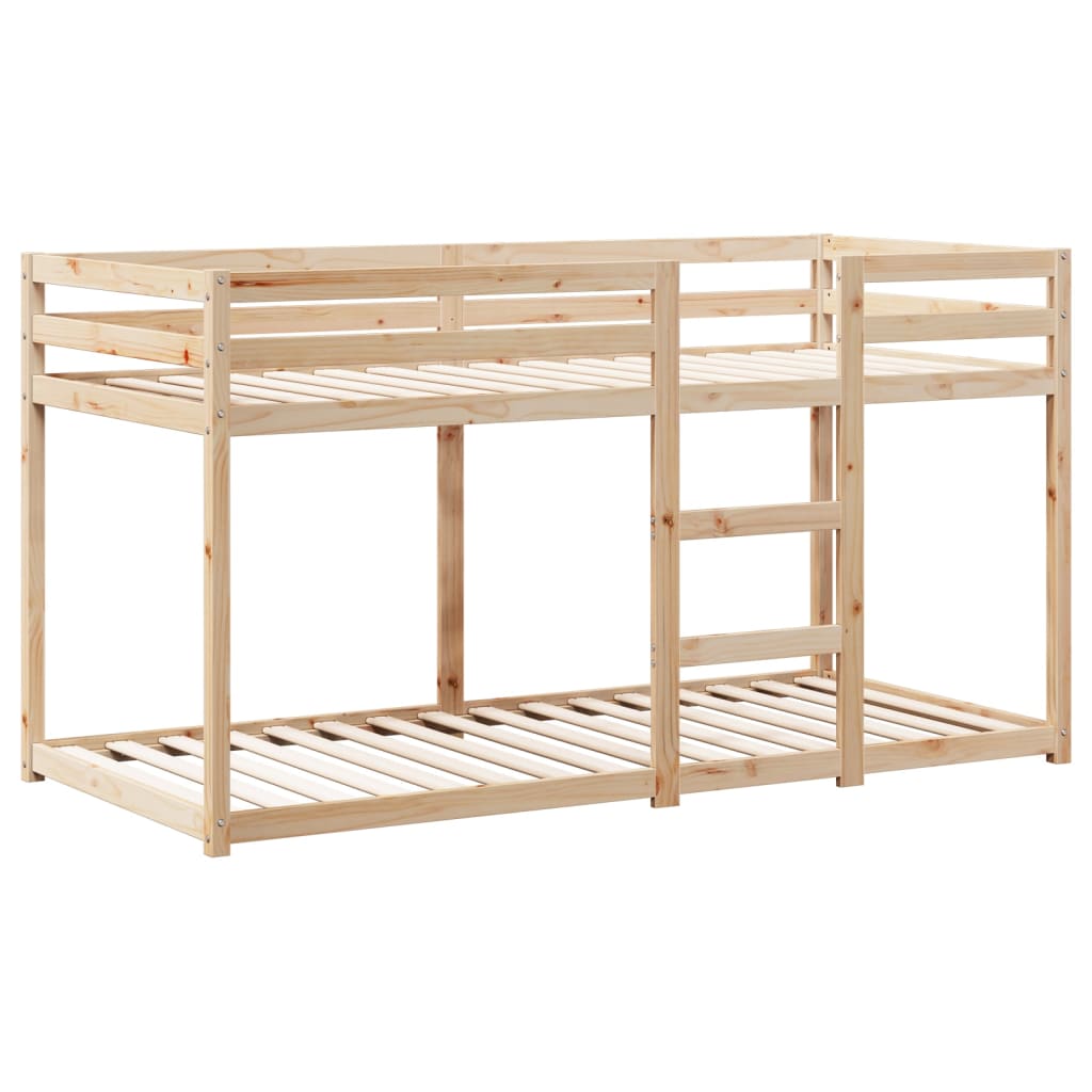 vidaXL Bunk Bed without Mattress 90x200 cm Solid Wood Pine