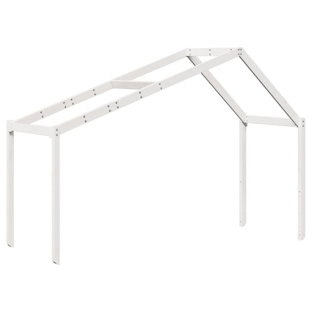 Bunk Bed without Mattress White 90x200 cm Solid Wood Pine