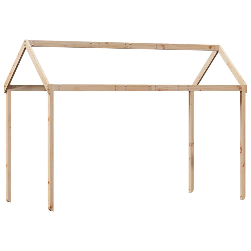 Bunk Bed without Mattress 90x200 cm Solid Wood Pine