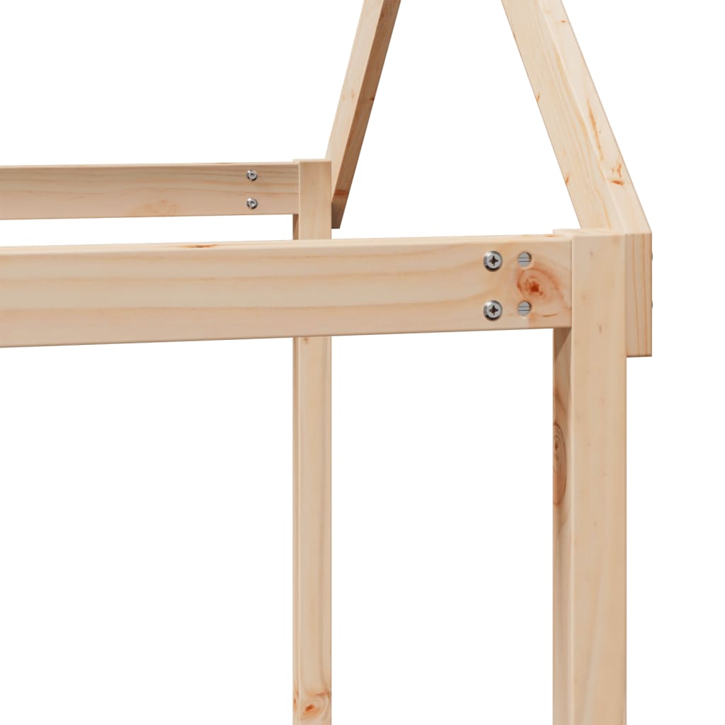Bunk Bed without Mattress 90x200 cm Solid Wood Pine