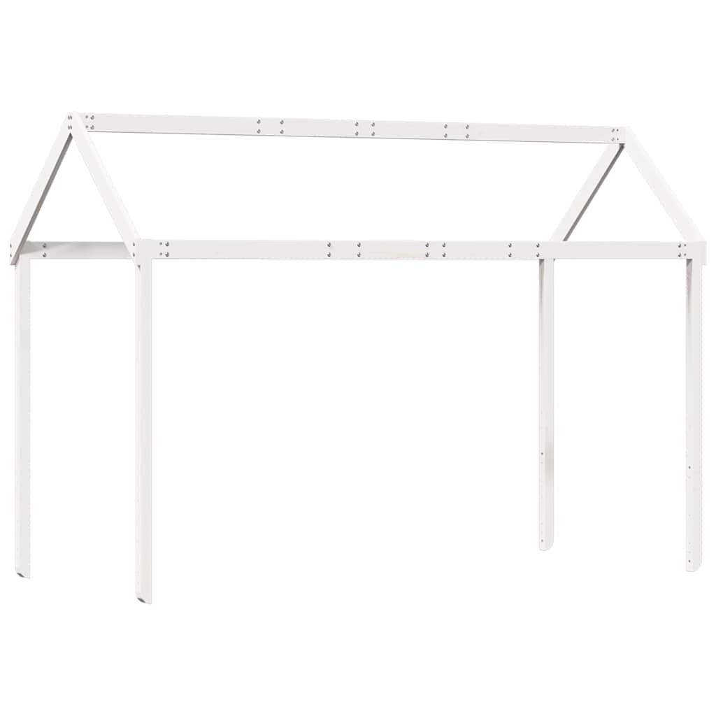 Bunk Bed without Mattress White 90x200 cm Solid Wood Pine
