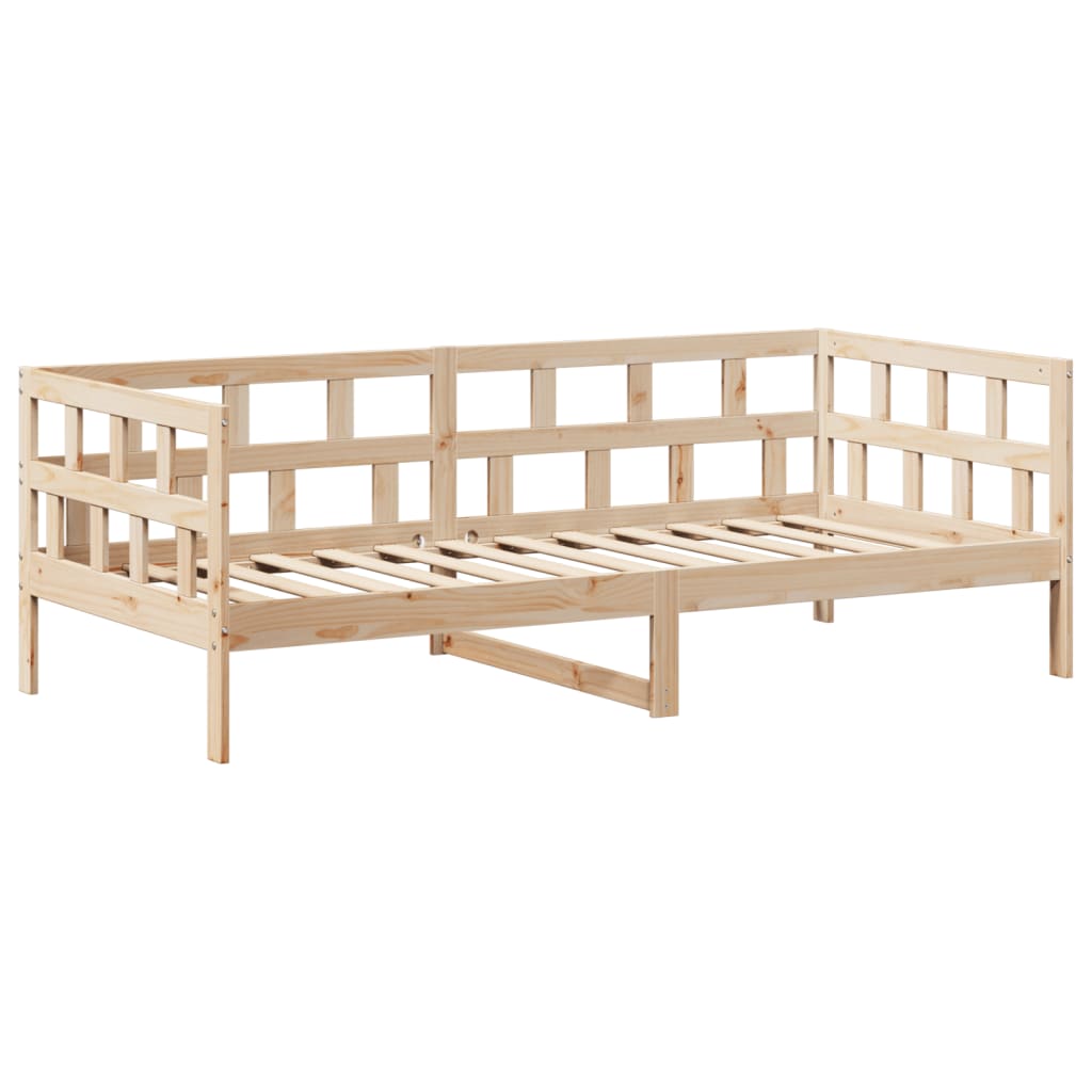 Day Bed with Roof without Mattress 80x200 cm Solid Wood