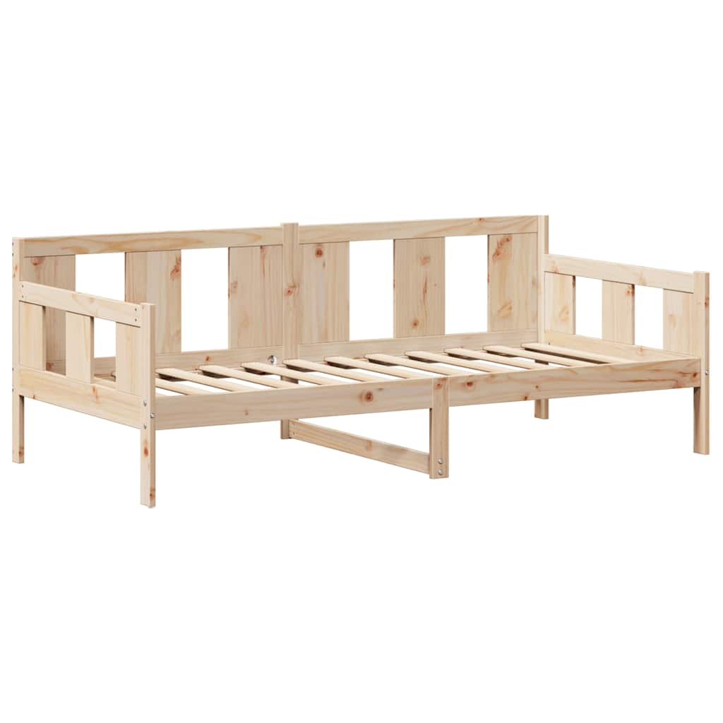 Day Bed with Roof without Mattress 80x200 cm Solid Wood