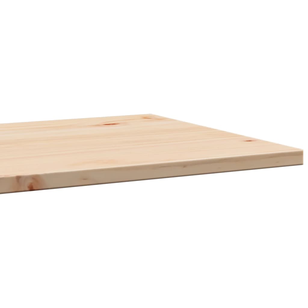 vidaXL Table Top 40x40x1.7 cm Square Solid Wood Pine