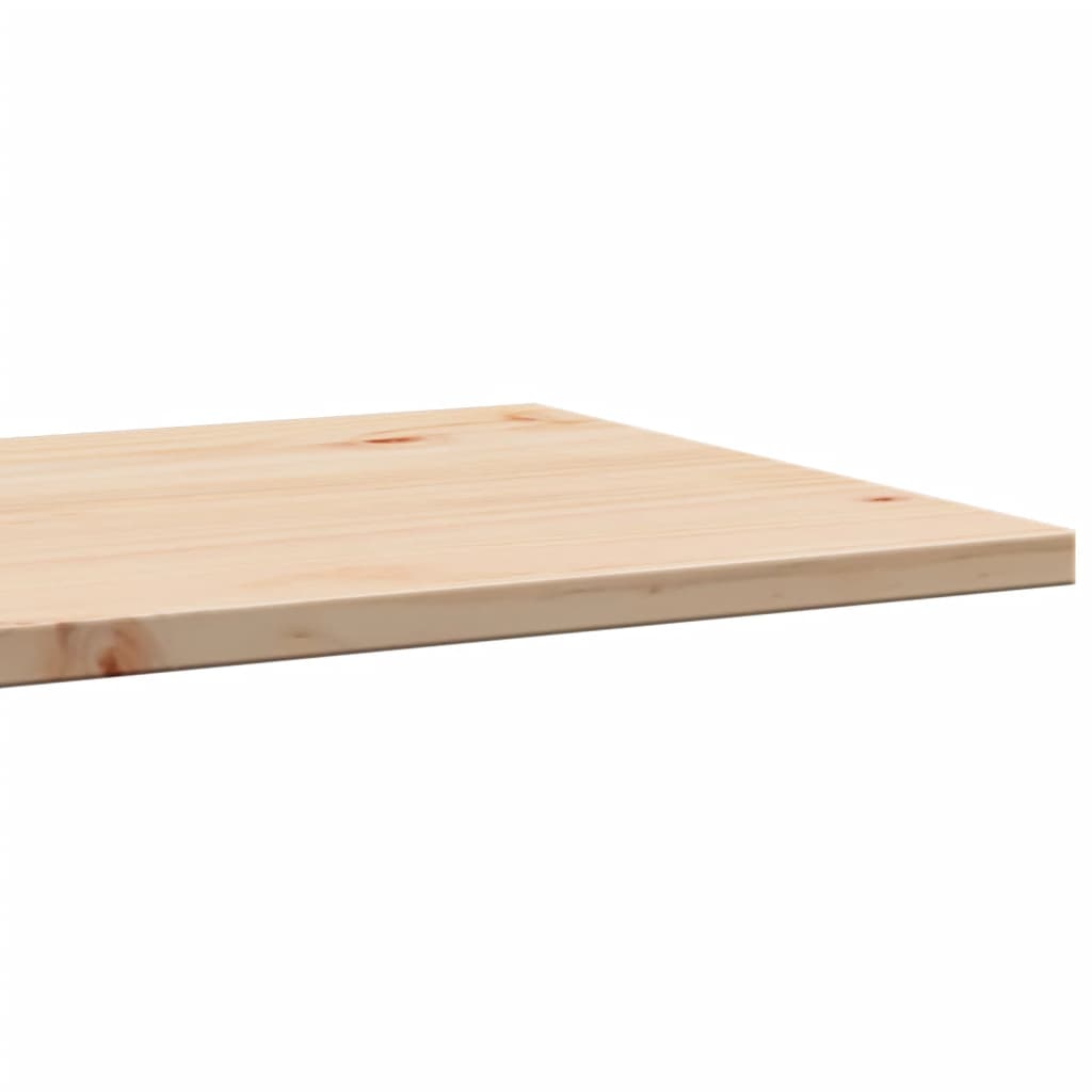 vidaXL Table Top 50x50x1.7 cm Square Solid Wood Pine