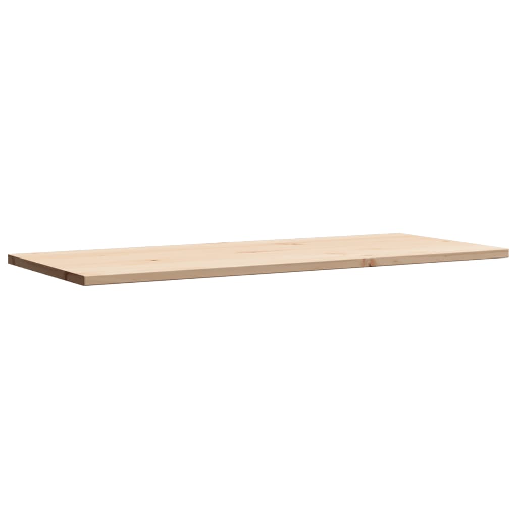 vidaXL Table Top 90x40x1.7 cm Rectangular Solid Wood Pine