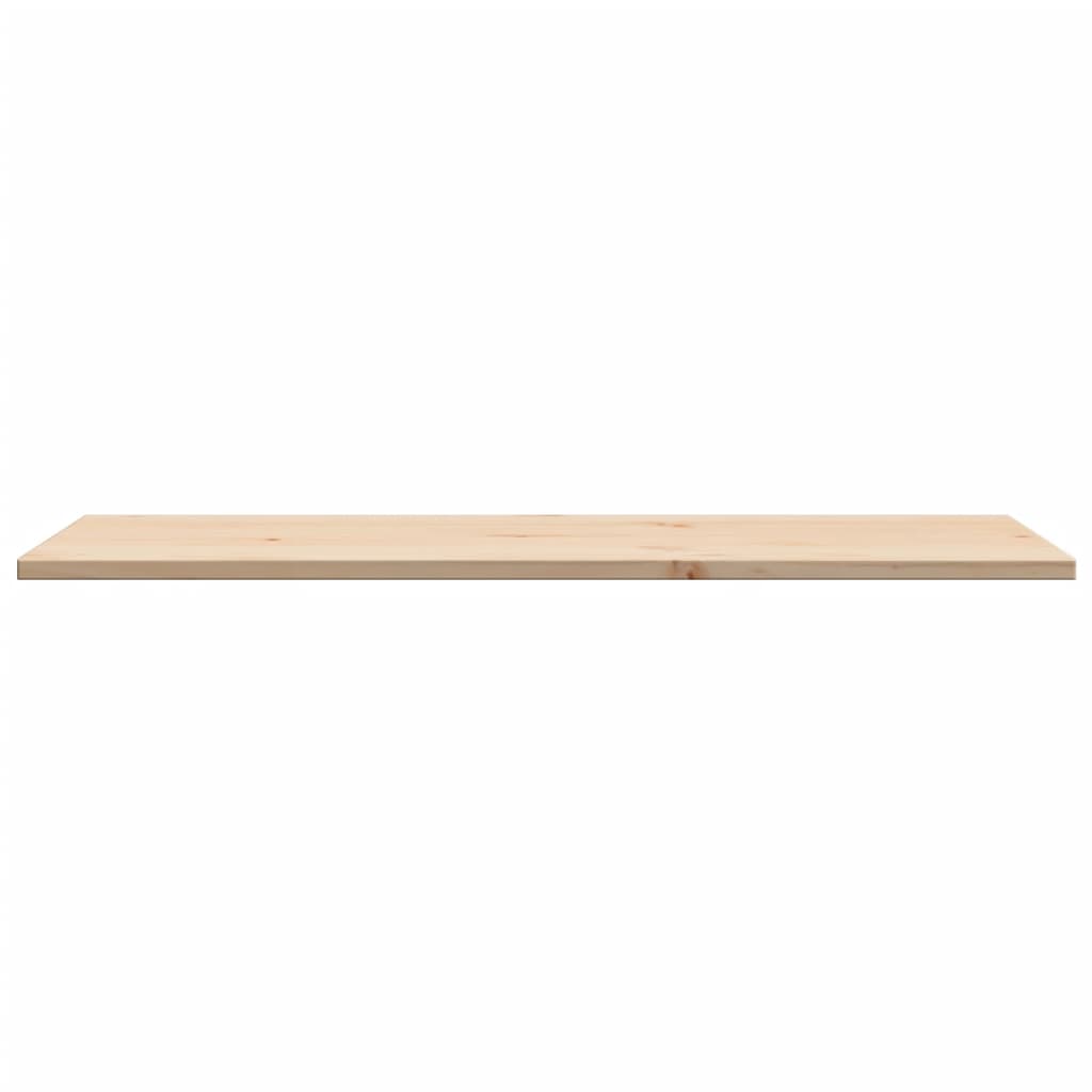 vidaXL Table Top 100x50x1.7 cm Rectangular Solid Wood Pine