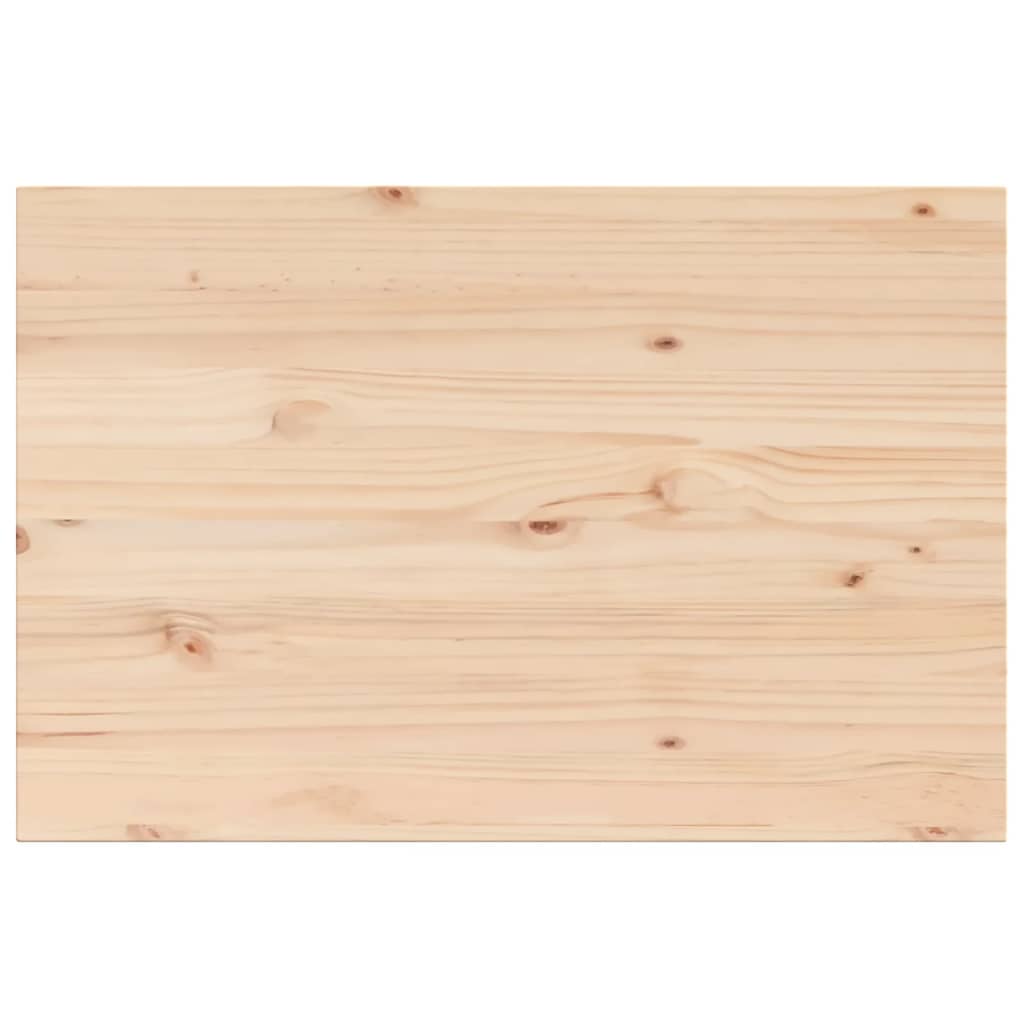 vidaXL Table Tops 3 pcs 80x53x1.7 cm Rectangular Solid Wood Pine