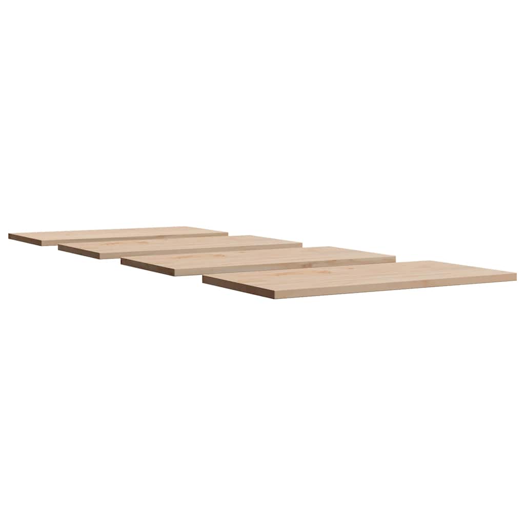 Table Tops 4 pcs 90x45x1.7 cm Rectangular Solid Wood Pine