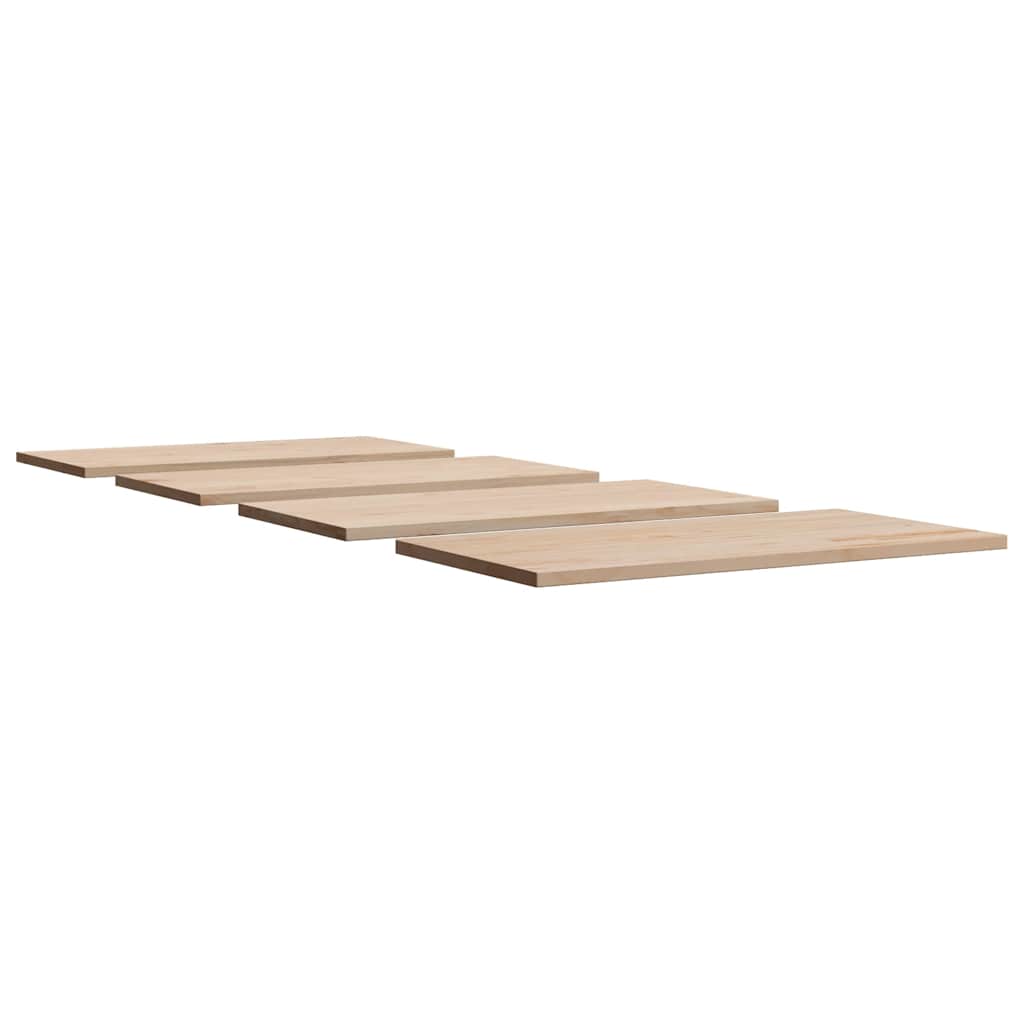 Table Tops 4 pcs 100x50x1.7 cm Rectangular Solid Wood Pine