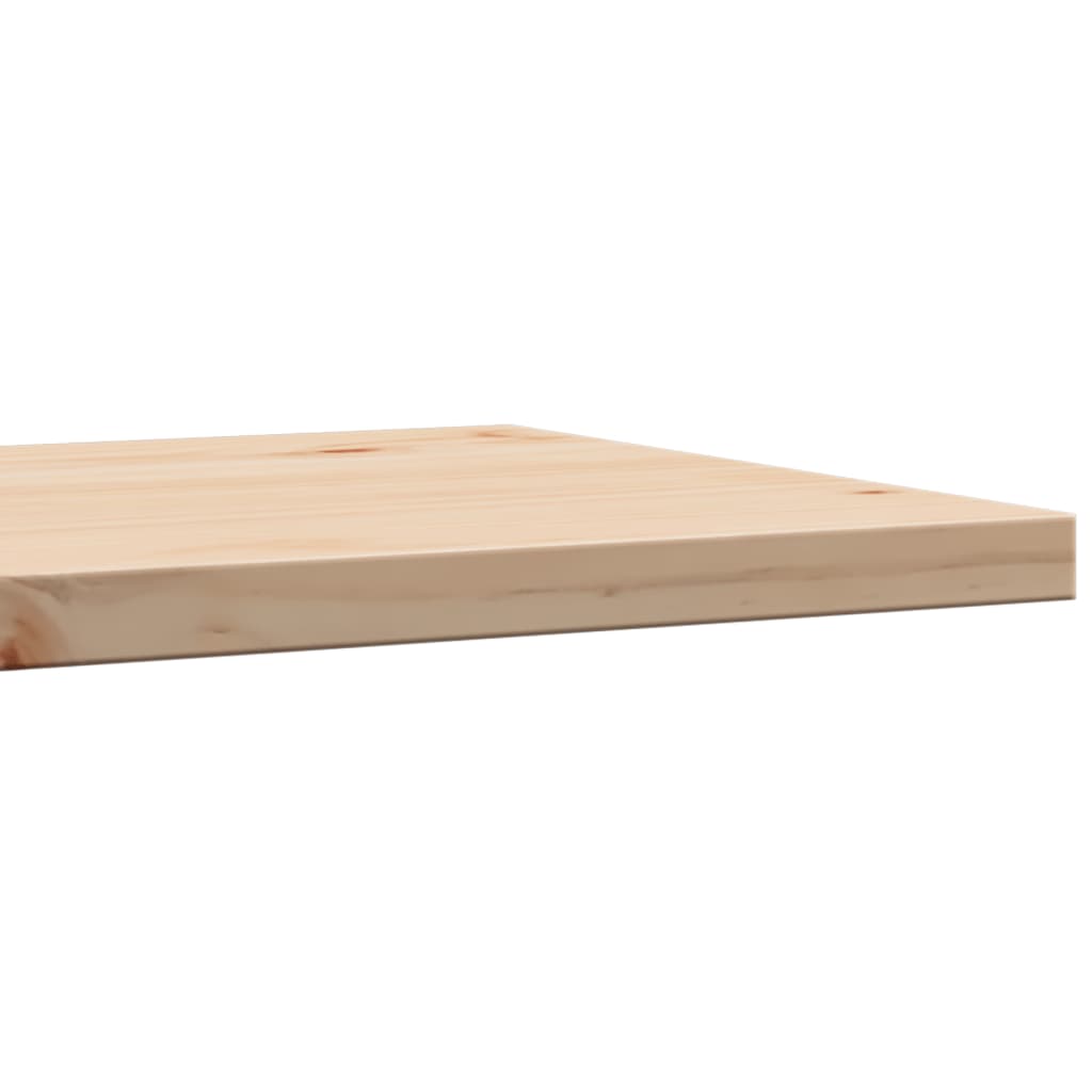 vidaXL Table Top 40x40x2.5 cm Square Solid Wood Pine