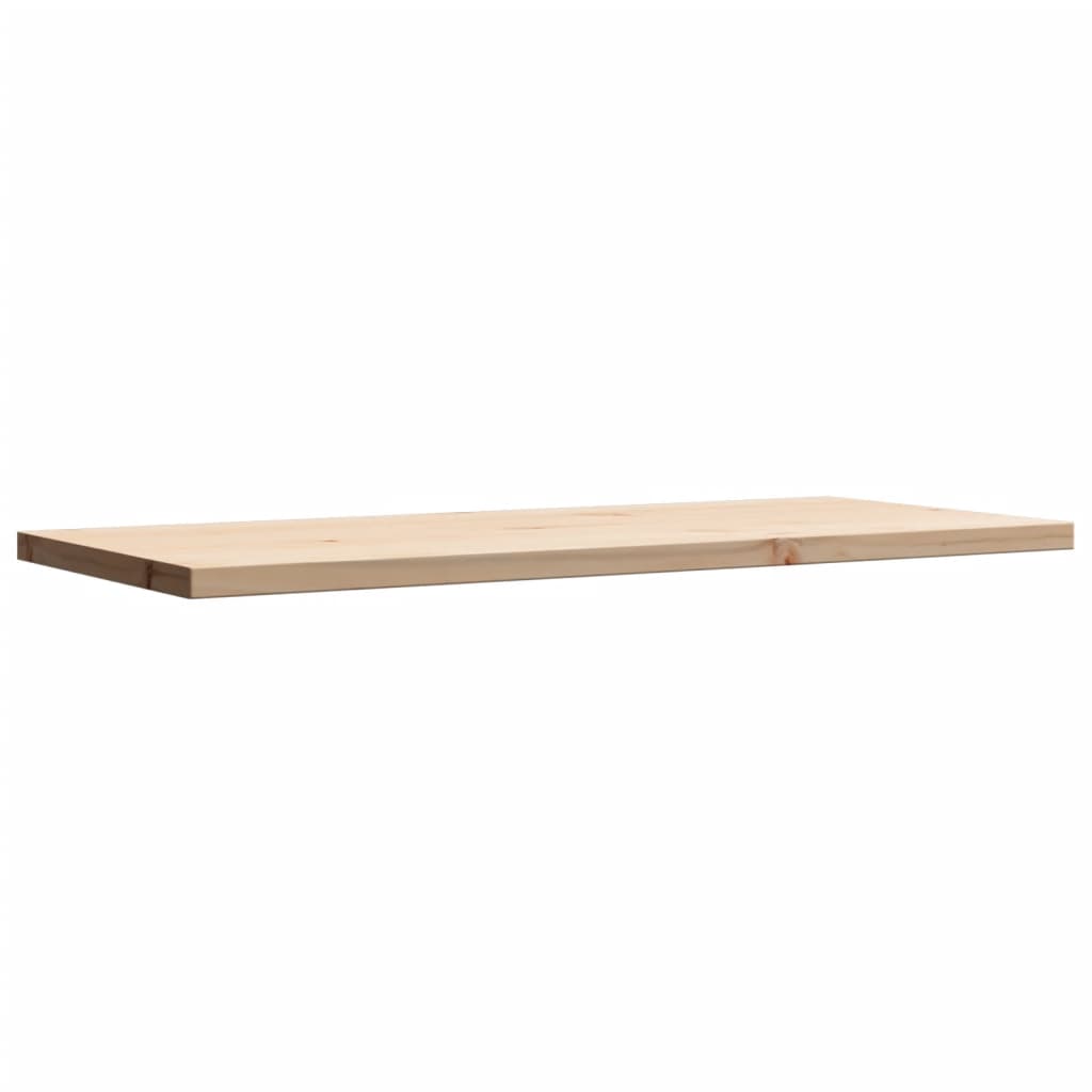 vidaXL Table Top 90x40x2.5 cm Rectangular Solid Wood Pine