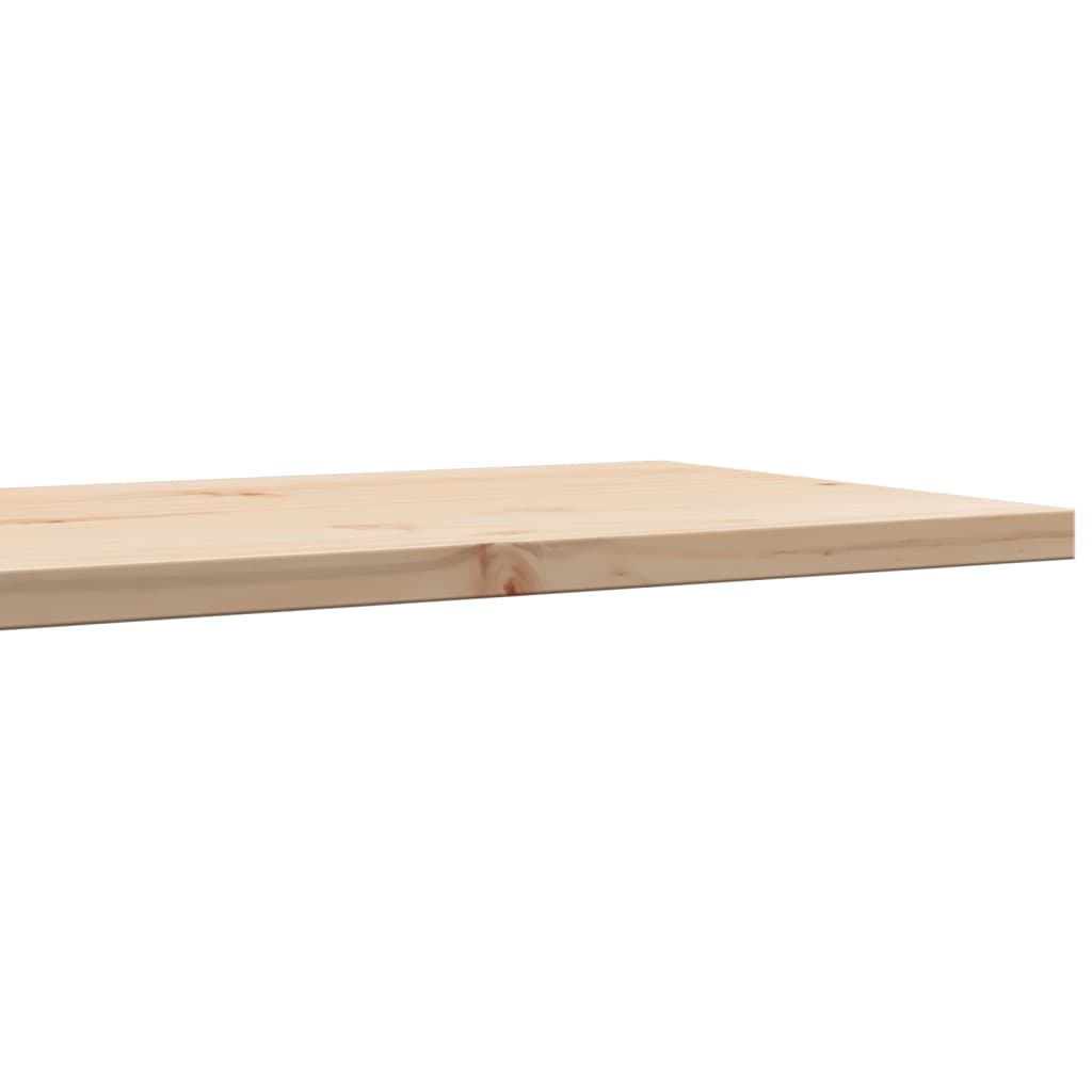 vidaXL Table Top 90x40x2.5 cm Rectangular Solid Wood Pine