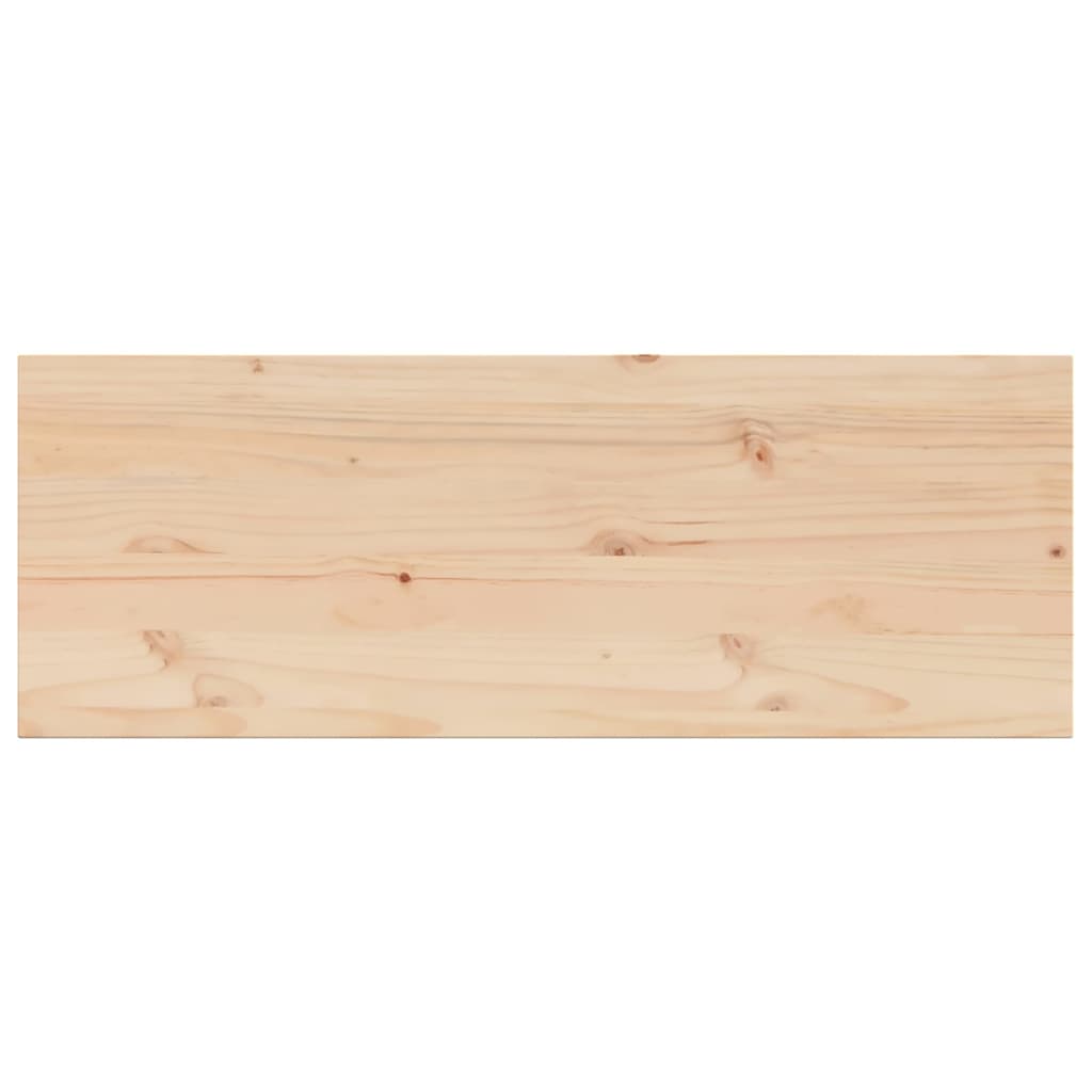 vidaXL Table Top 110x40x2.5 cm Rectangular Solid Wood Pine