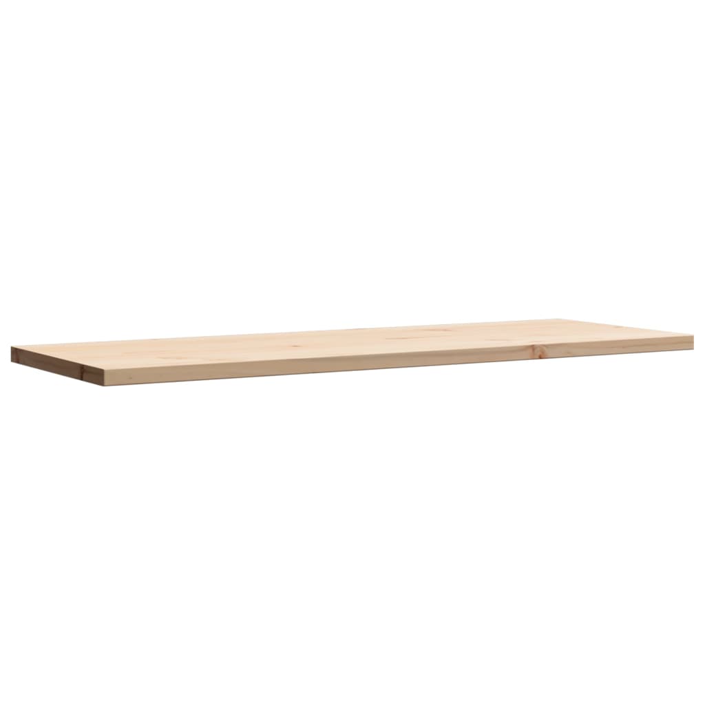 vidaXL Table Top 110x40x2.5 cm Rectangular Solid Wood Pine