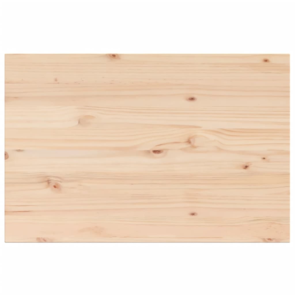 vidaXL Table Tops 3 pcs 80x53x2.5 cm Rectangular Solid Wood Pine