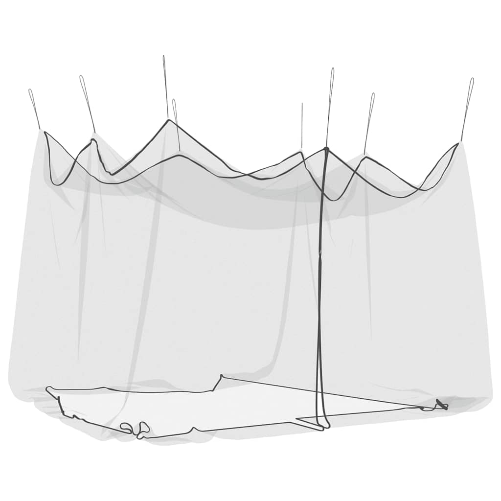 Mosquito Net for Outdoor 220 Mesh Black 300x300x250 cm