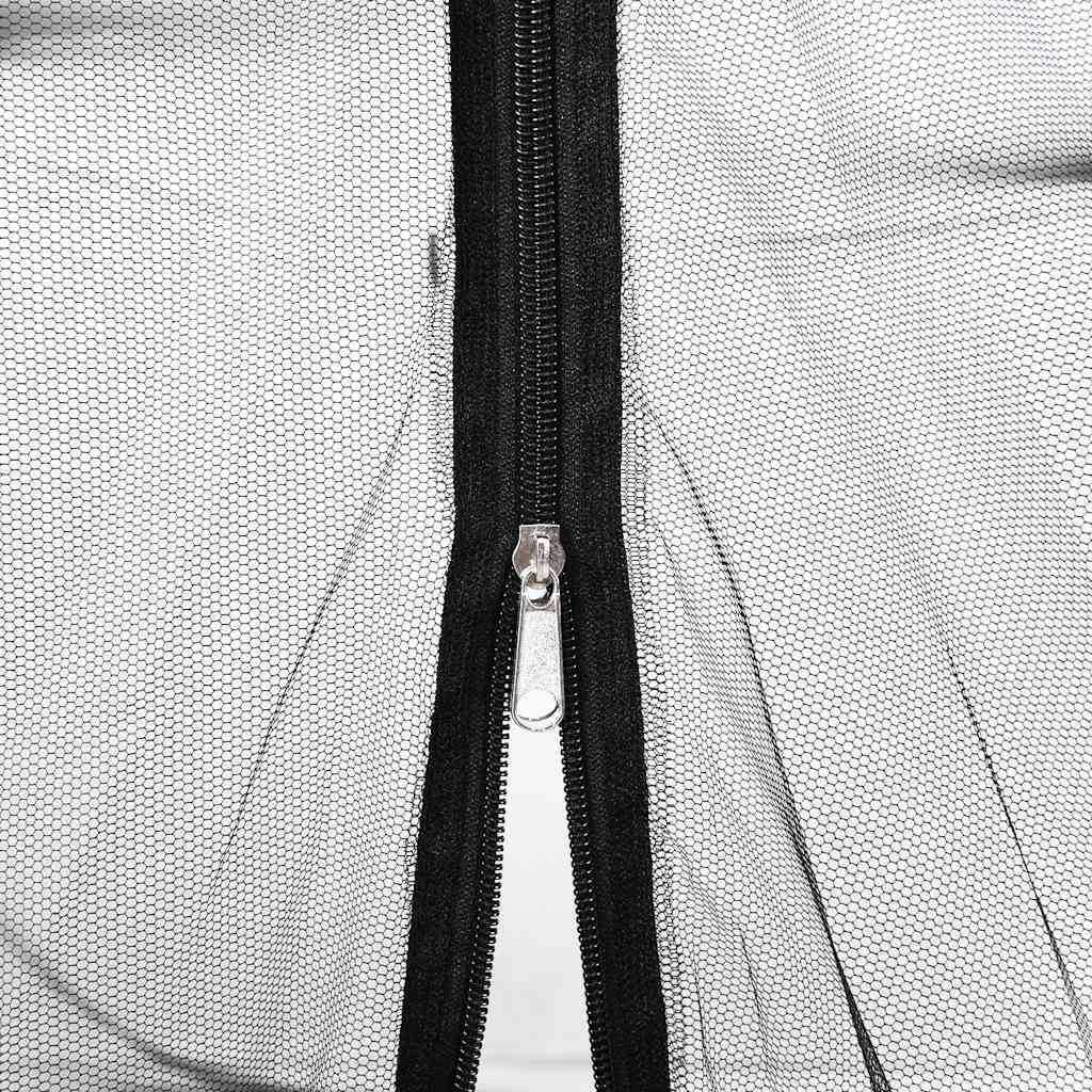 Mosquito Net for Outdoor 220 Mesh Black 300x300x250 cm