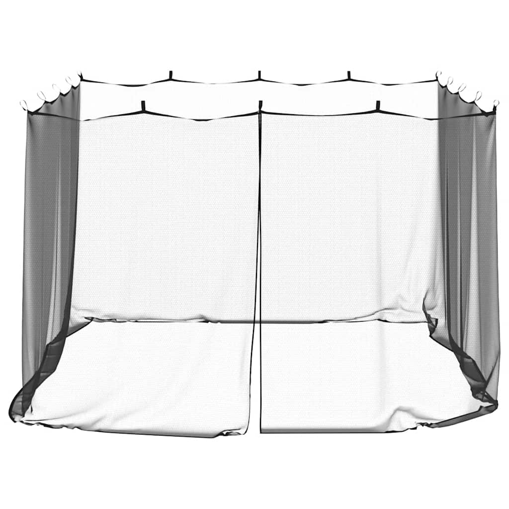 Mosquito Net for Outdoor 220 Mesh Black 300x300x200 cm