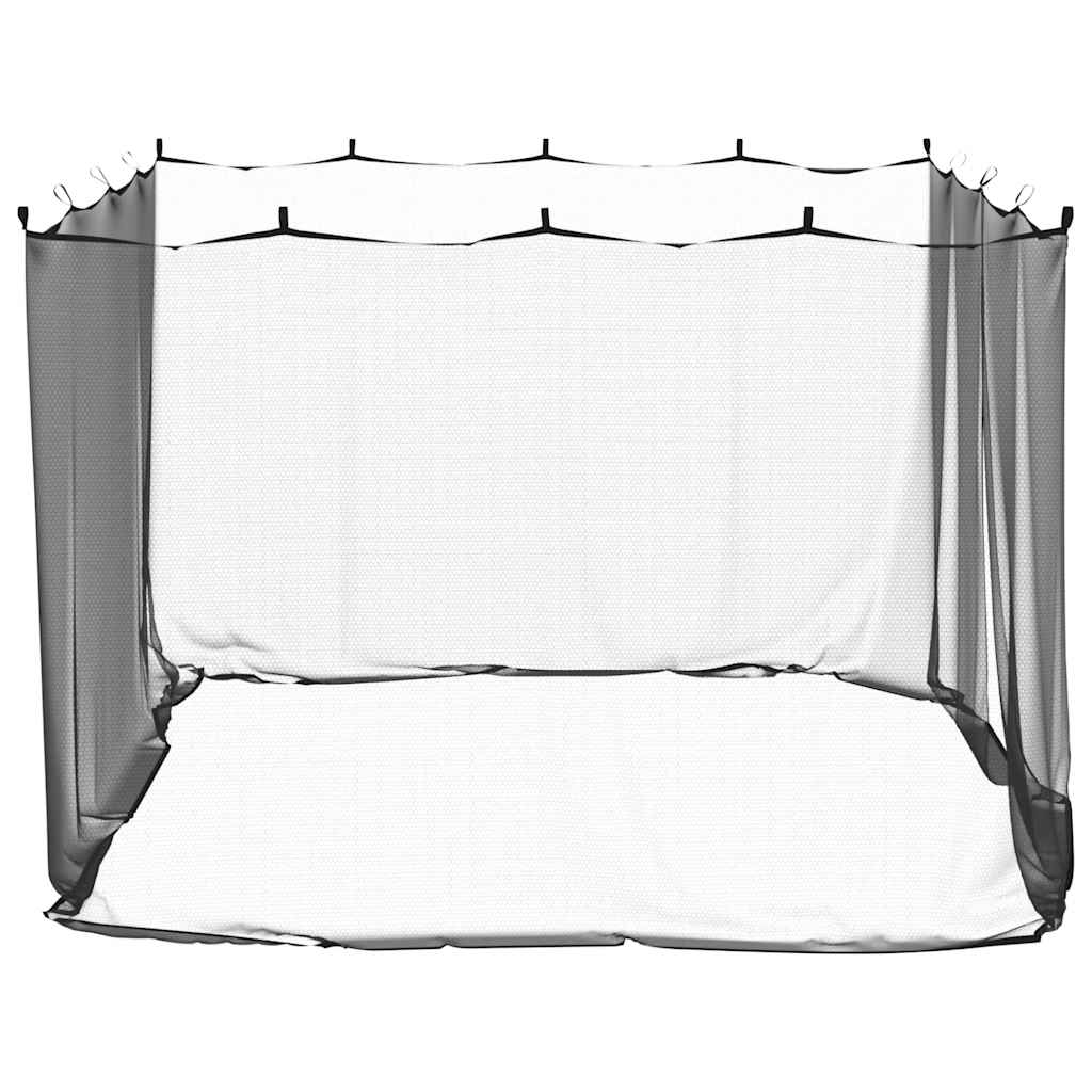 Mosquito Net for Outdoor 220 Mesh Black 300x300x200 cm
